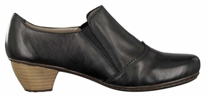 RIEKER Hochfront-Pumps schwarz DA-HALBSCH