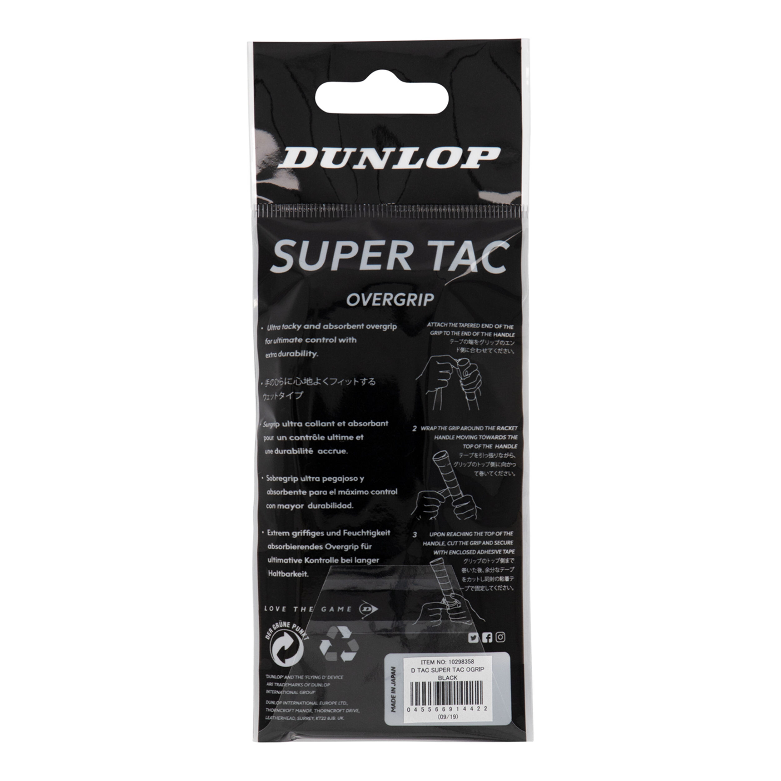 Super Tac 1er Pack - Schwarz