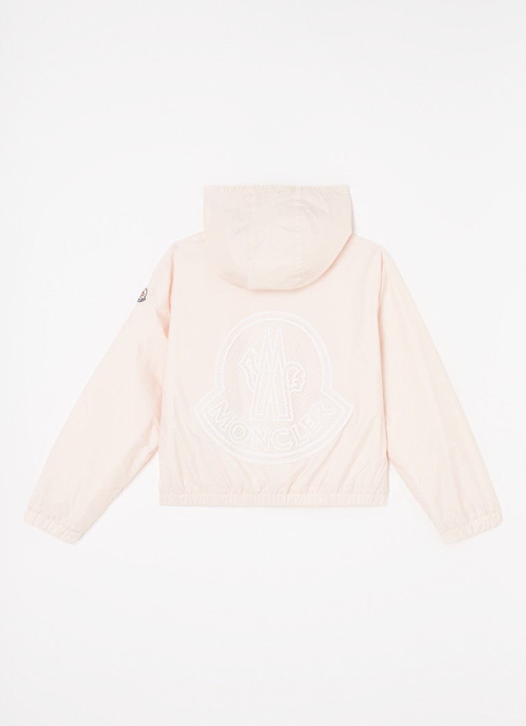 Moncler Prague esőkabát oldalsó zsebekkel és logós hímzéssel