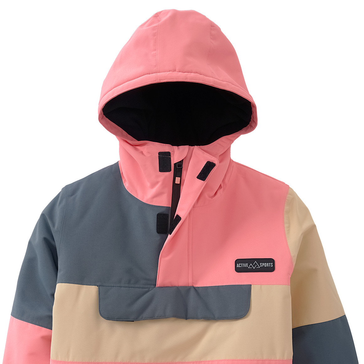 Kinder Schneejacke mit Farbteilern