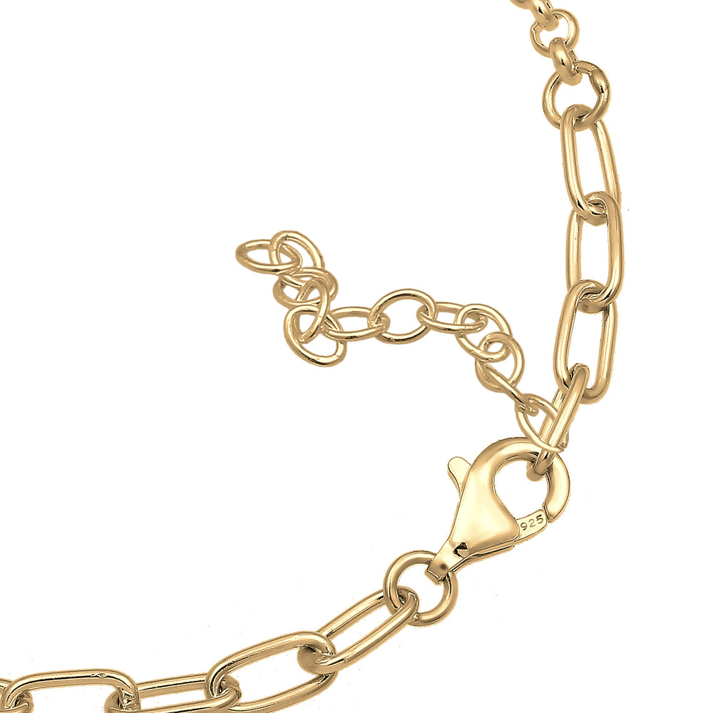 Nenalina Nenalina Bracelet Charmträger Bettelarmband Trend Basic 925 Silber Bracelet