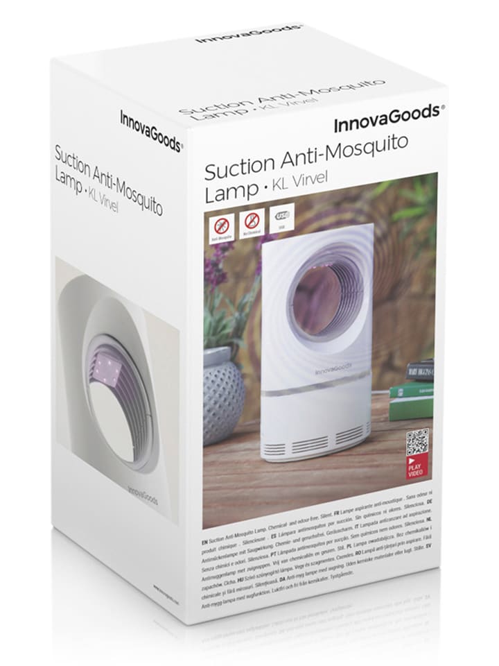 InnovaGoods Anti-Mücken-Sauglampe in Weiß günstig kaufen onesize