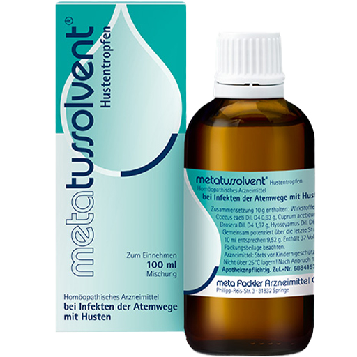 METATUSSOLVENT Hustentropfen  100 ml