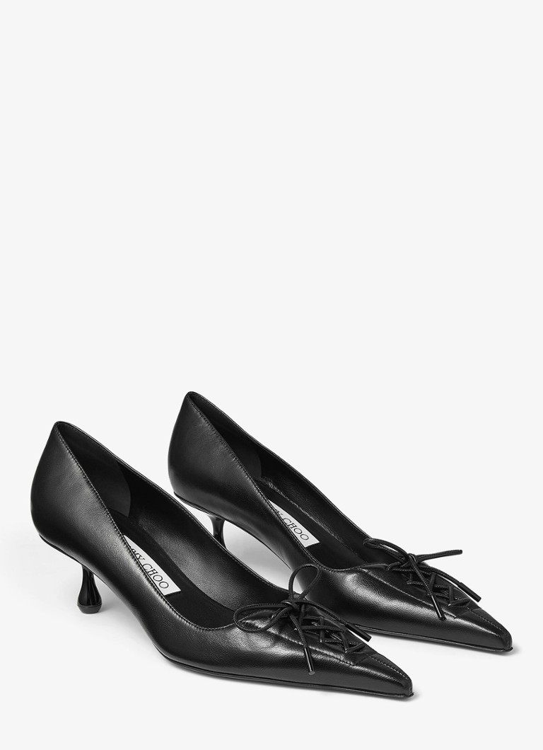Pantofi cu toc din piele de miel Jimmy Choo Scarlett 50