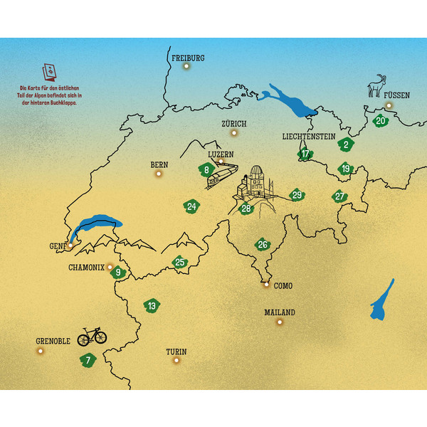 30 WANDERUNGEN IN DEN ALPEN, DIE MAN EINMAL IM LEBEN GEMACHT - Wanderführer