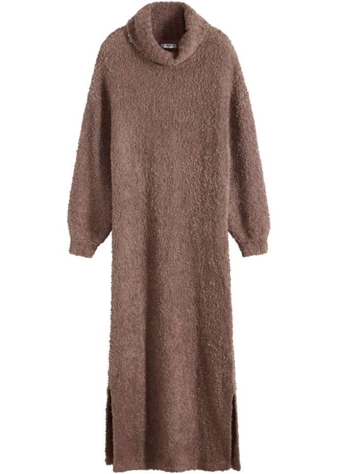 Strickkleid aus Bouclègarn