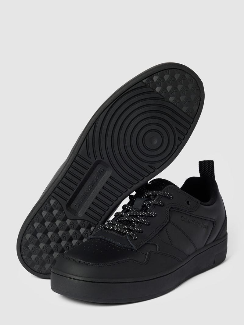 Sneaker mit Label-Details Modell 'CUPSOLE' in black