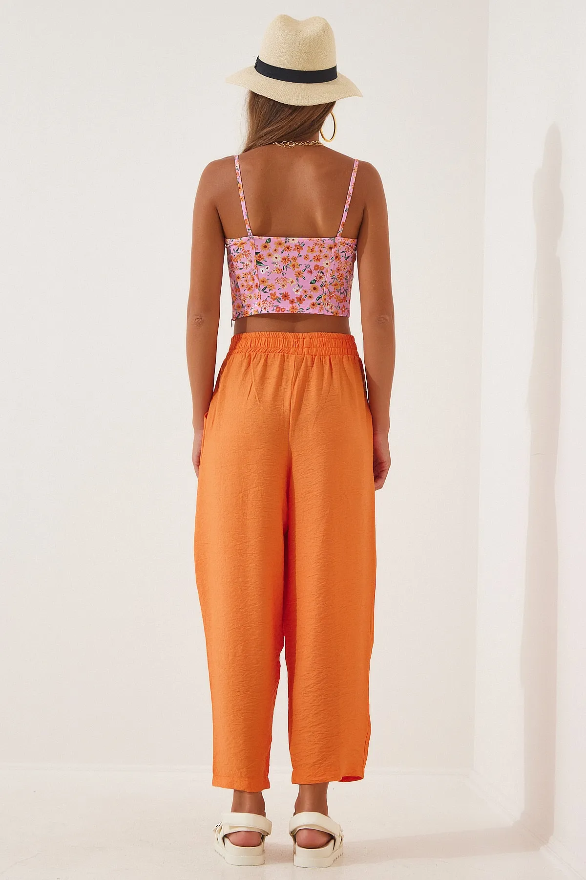 Happiness İstanbul  Zweiteiler - Orange - Oversized