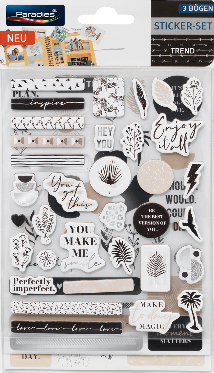 Stickerset Trend, 1 St