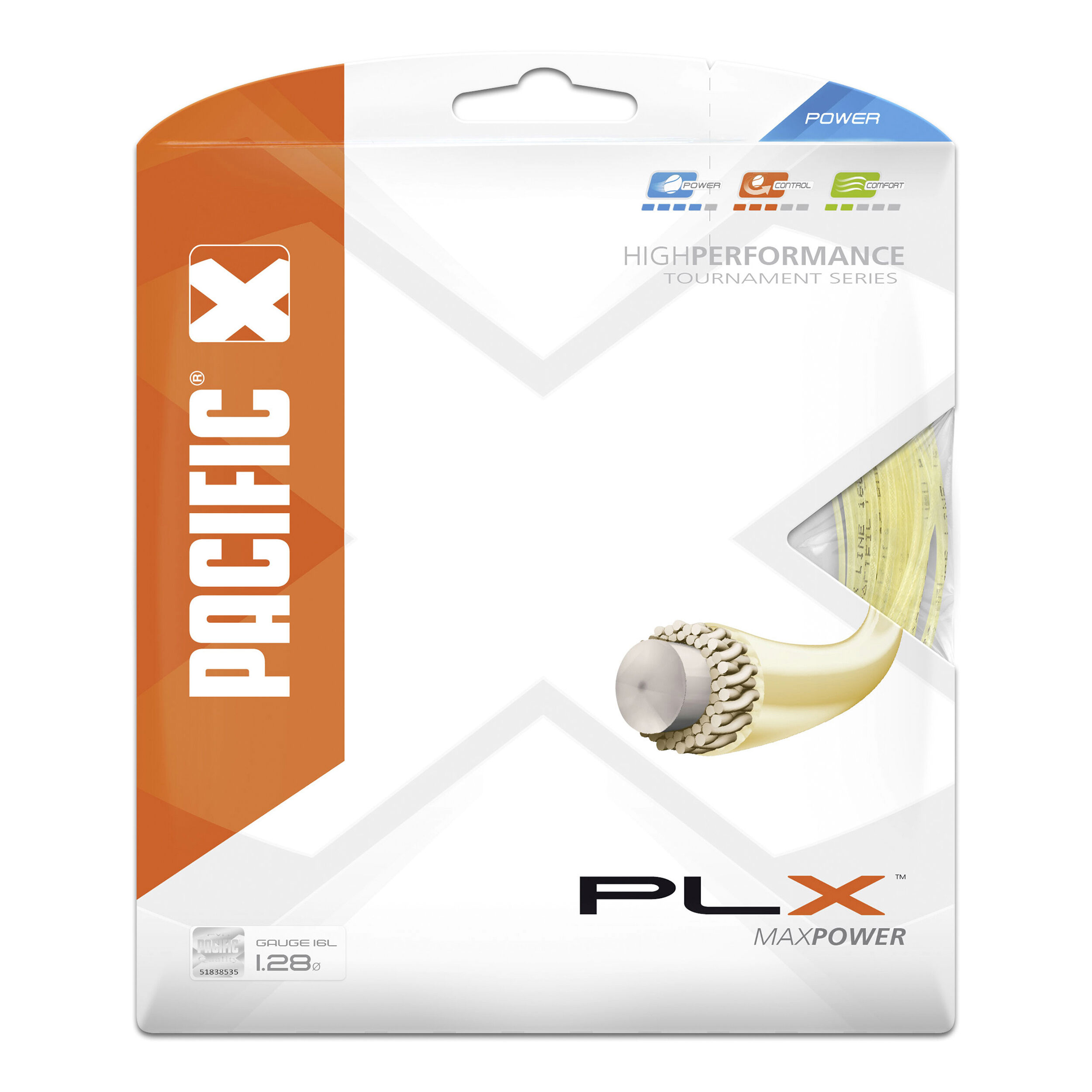 PLX (new Power Line) Natur Saitenset 12,2m - Nude