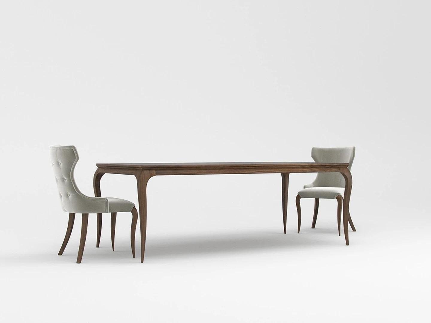 JVmoebel Essgruppe Modern Einrichtung Esstisch 4x Stühle Luxus Esszimmer Möbel Design, (5-tlg., 1x Esstisch + 4x Stühle), Made in Europa