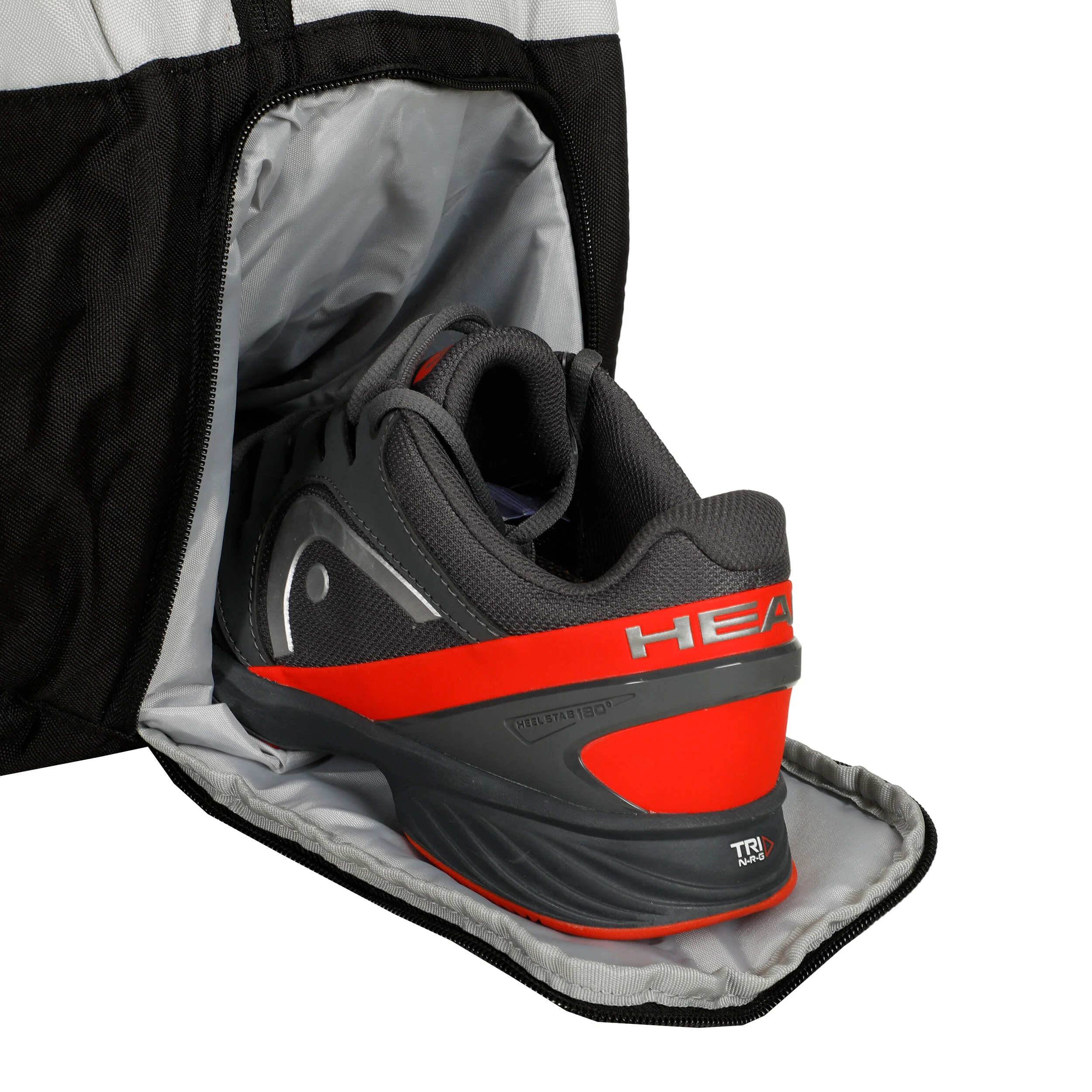 Tour Racquet Bag L Schlägertasche - Weiß, Schwarz