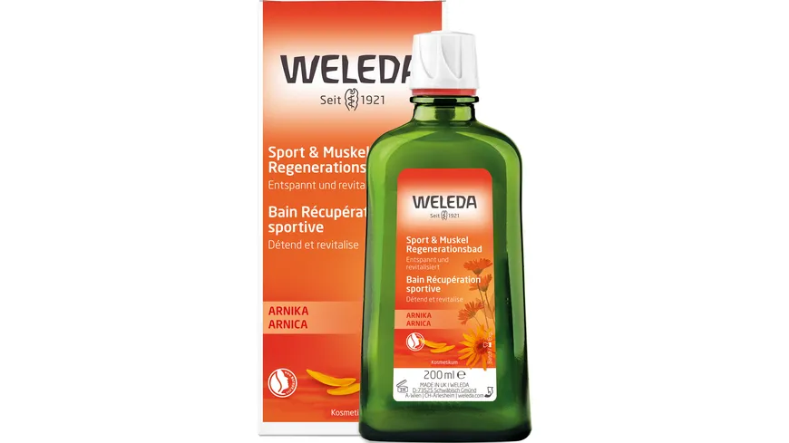 Weleda Sport & Muskel Regenerationsbad 200 ml