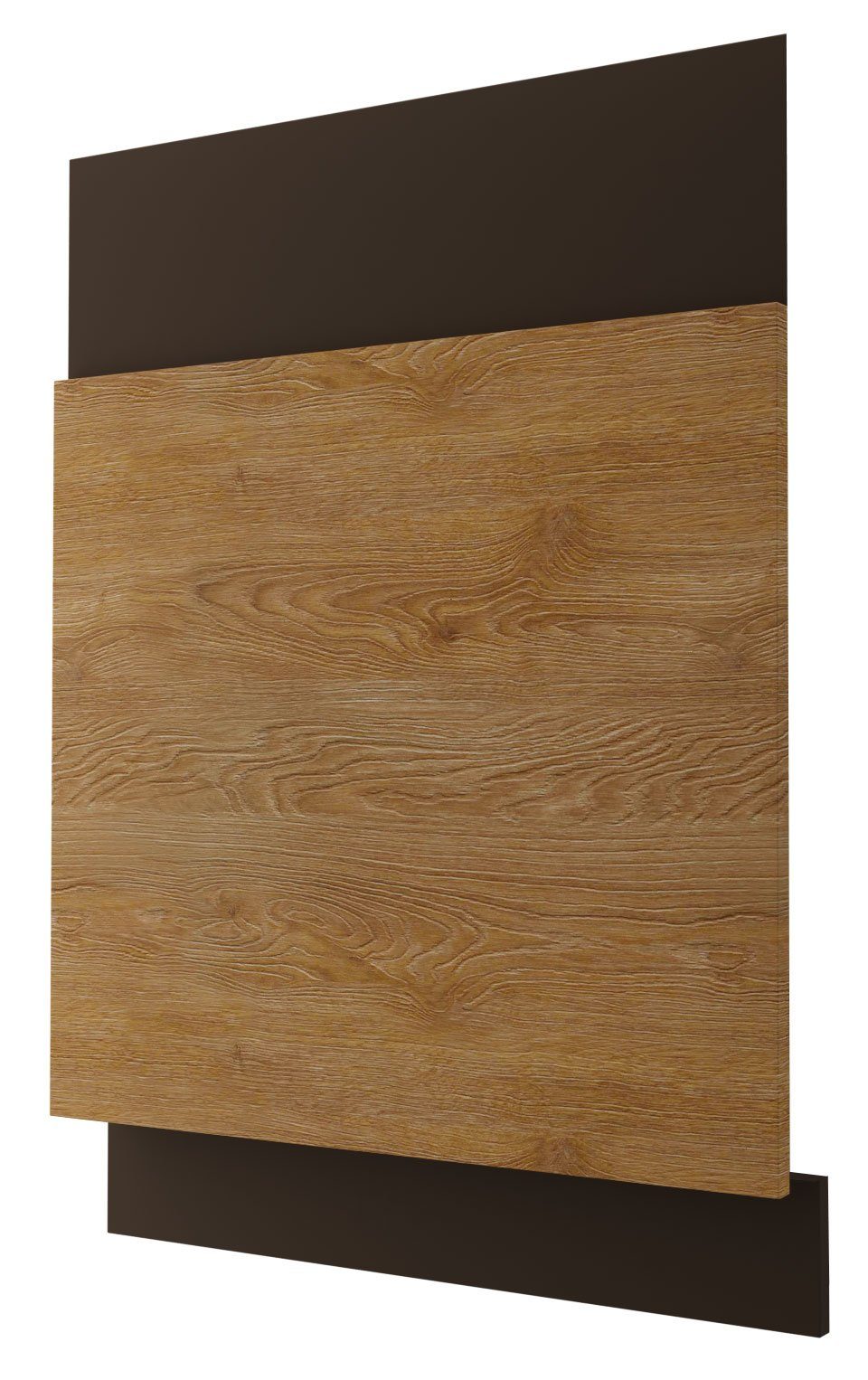 Feldmann-Wohnen Sockelblende Malmo, 60cm Front- und Sockelfarbe wählbar teilintegriert