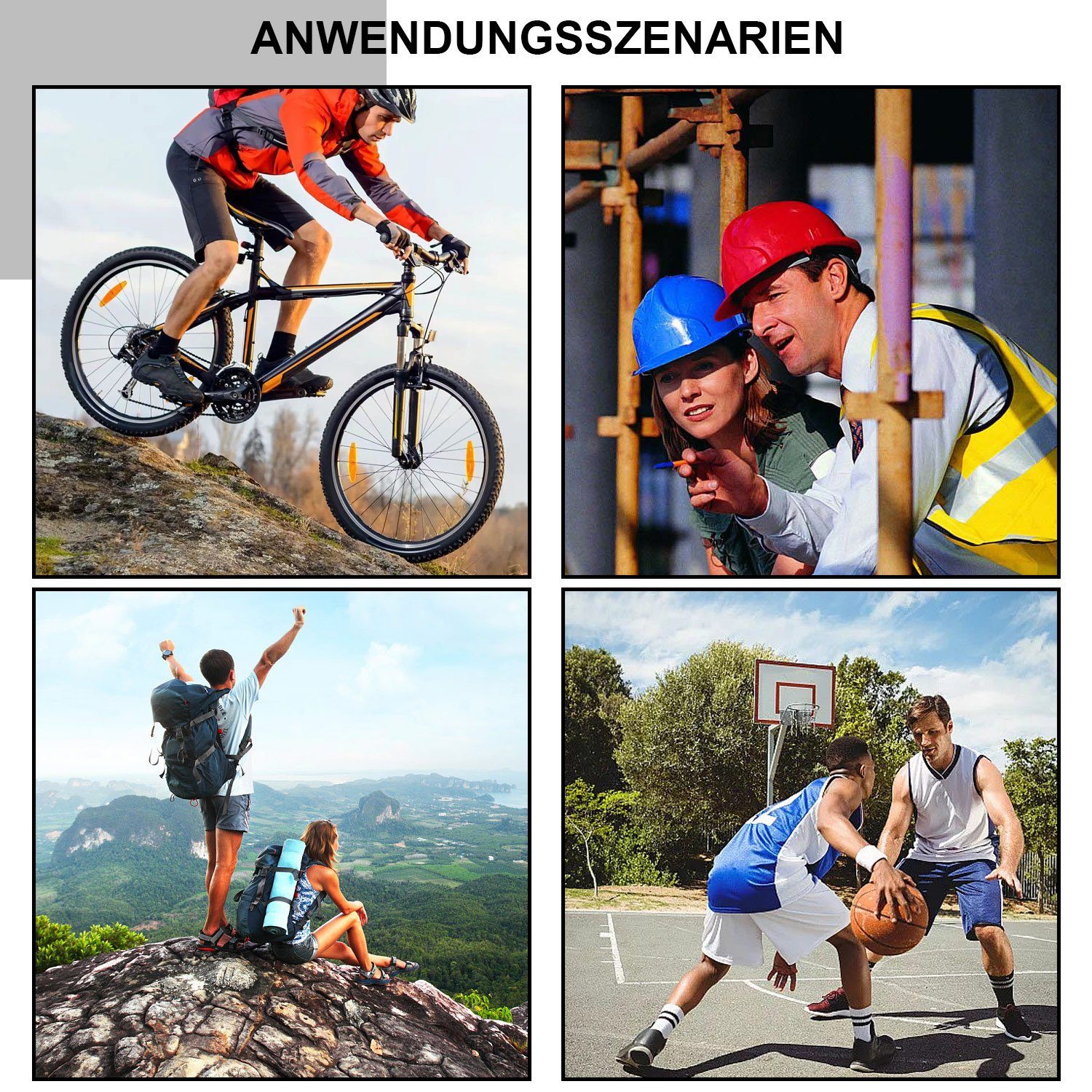 Daisred Herren Arbeitsschutzschuhe Sicherheitsschuhe Stahlkappe Arbeitsschuh