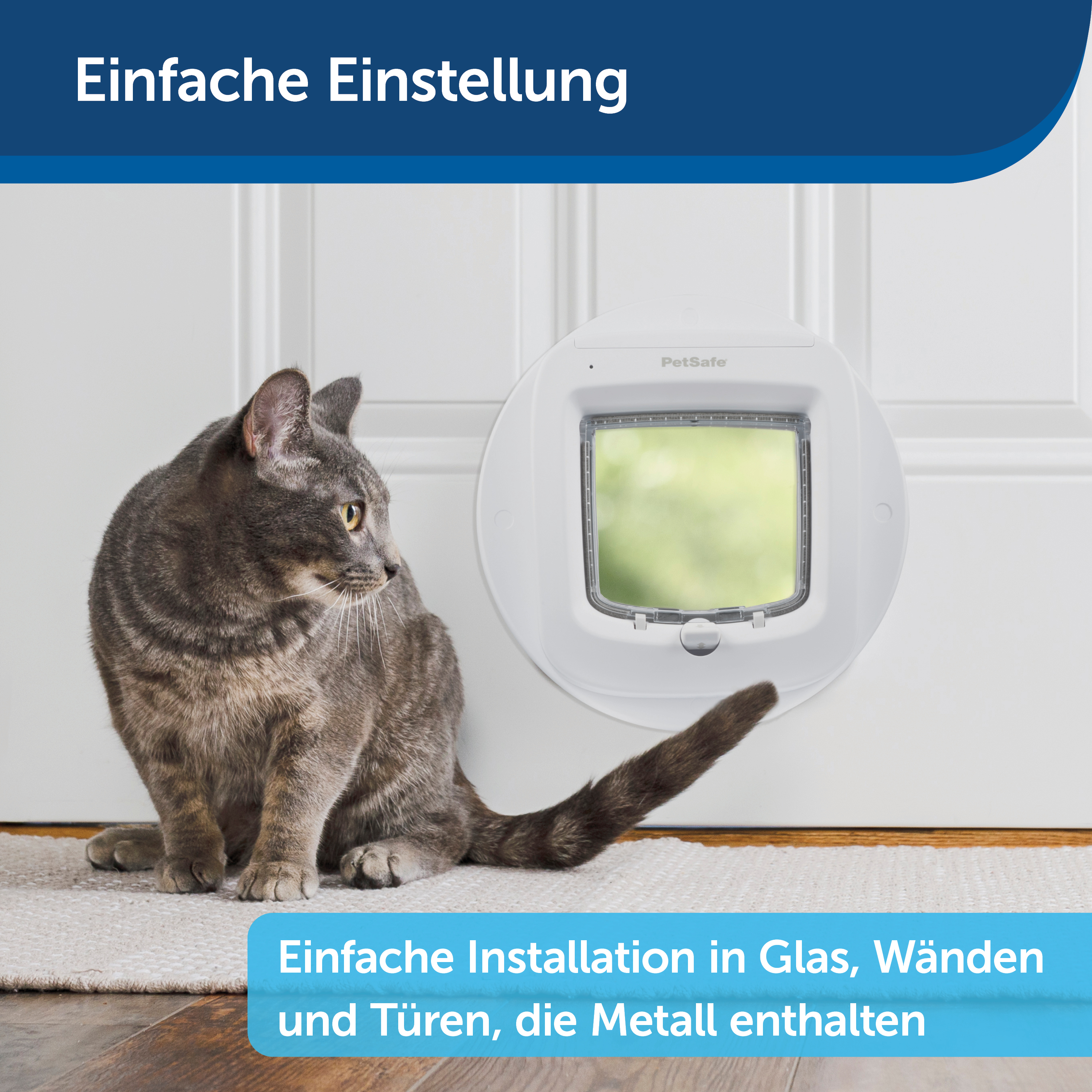 PetSafe Klappen & Türen PetSafe Einbauadapter für Mikrochip Katzenklappe braun