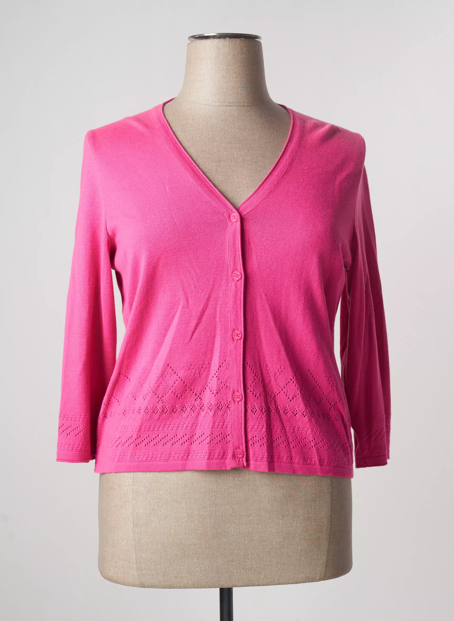 Pauporte Cardigans Femme couleur rose