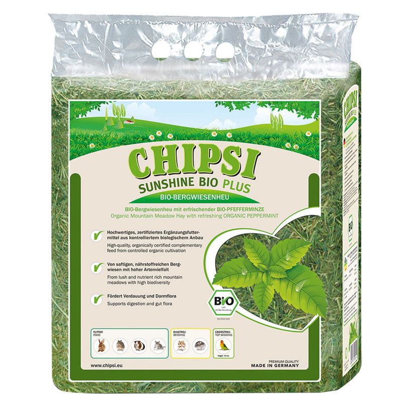 Chipsi Sunshine Bio Plus Bergwiesenheu zu TOP-Preisen | bitiba %