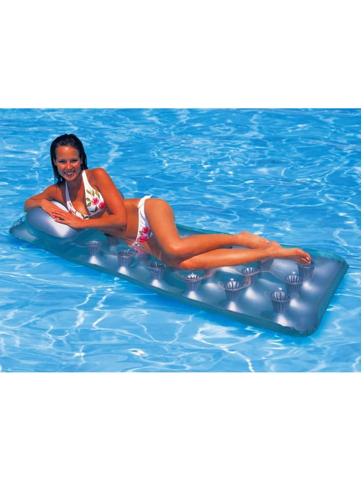 Intex Luftmatratze - 18-Pocket Suntanner (188x71cm) in grau günstig kaufen onesize