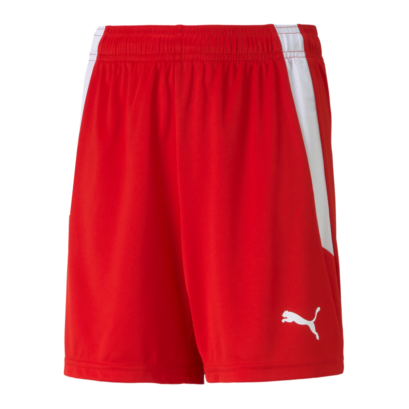 PUMA teamLIGA Short Kids Rot Weiss F01