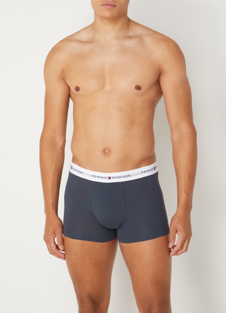 Set de 3 perechi de boxeri cu logo-ul Tommy Hilfiger