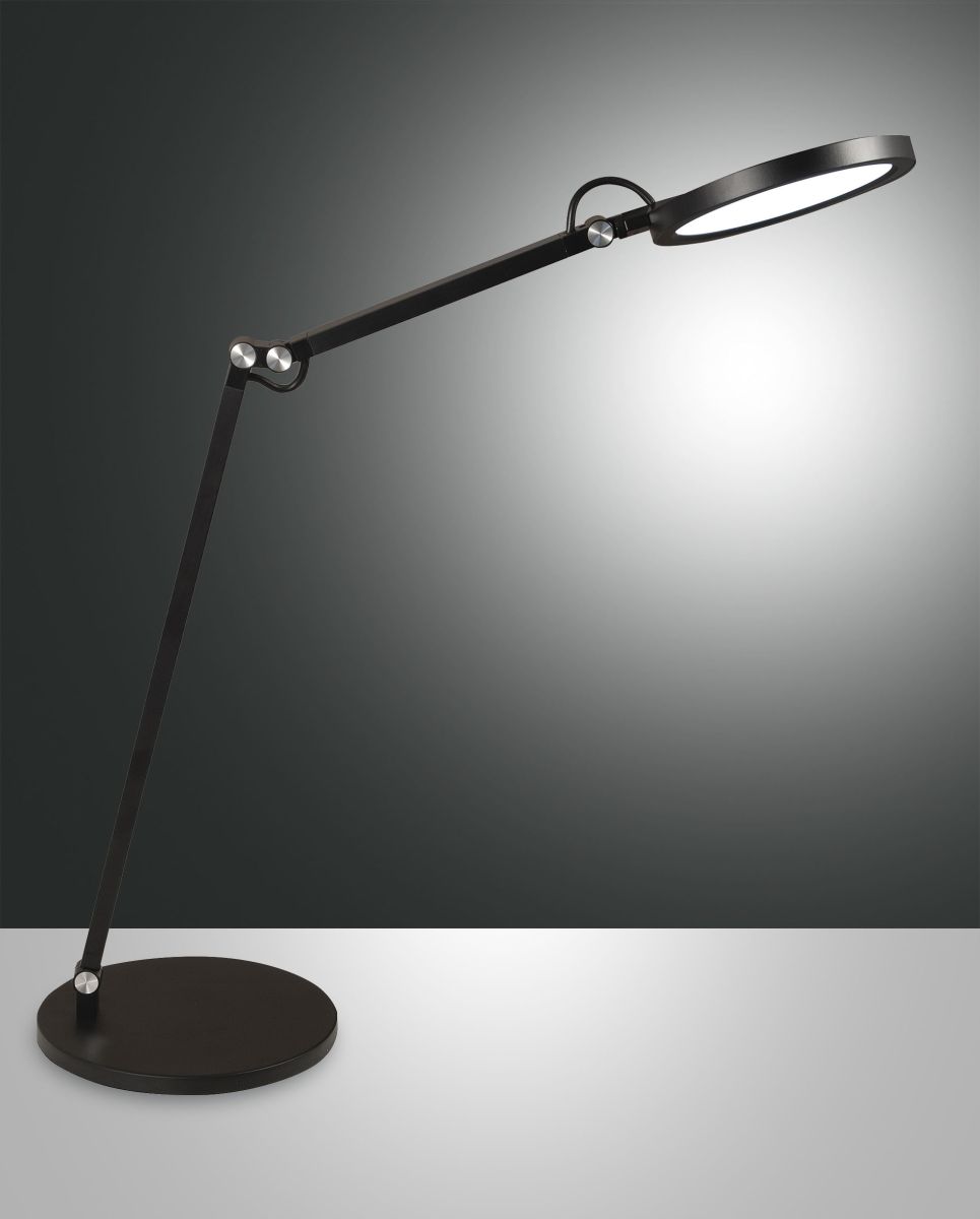 LED 1-flg Tischleuchte Regina Schwarz