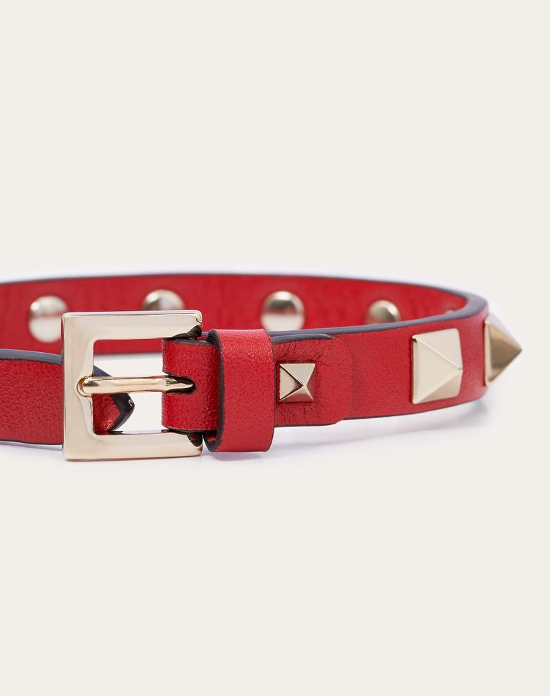 Pulseira de couro Rockstud