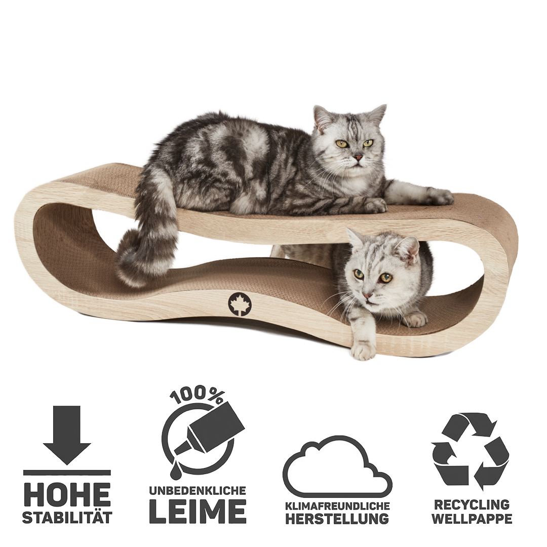 Canadian Cat Company Kratzbretter & Kratzpappen Canadian Cat Company Kratzbrett Orbit 2.0 naturfarben