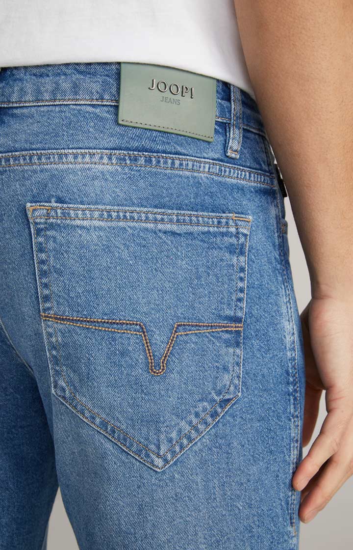 Jeans Mitch in Aqua-Blue Washed