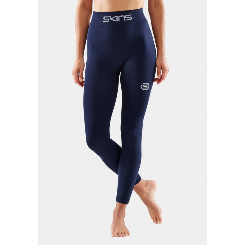 Skins Seamless Long Tight Tights Damen