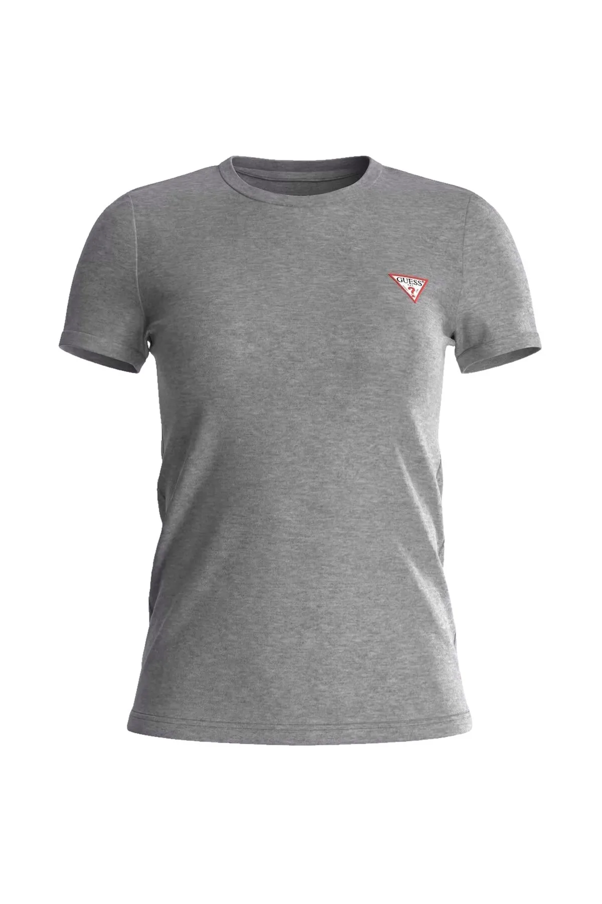 Guess  Shirt T-Shirt CN MINI TRIANGLE mit Rundhals-Ausschnitt und Label Print