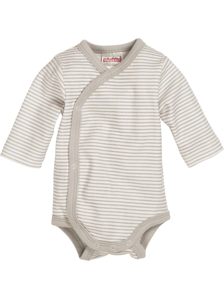 Schnizler Wickel-Body 1/1-Arm 2er Pack Wal in Natur günstig kaufen