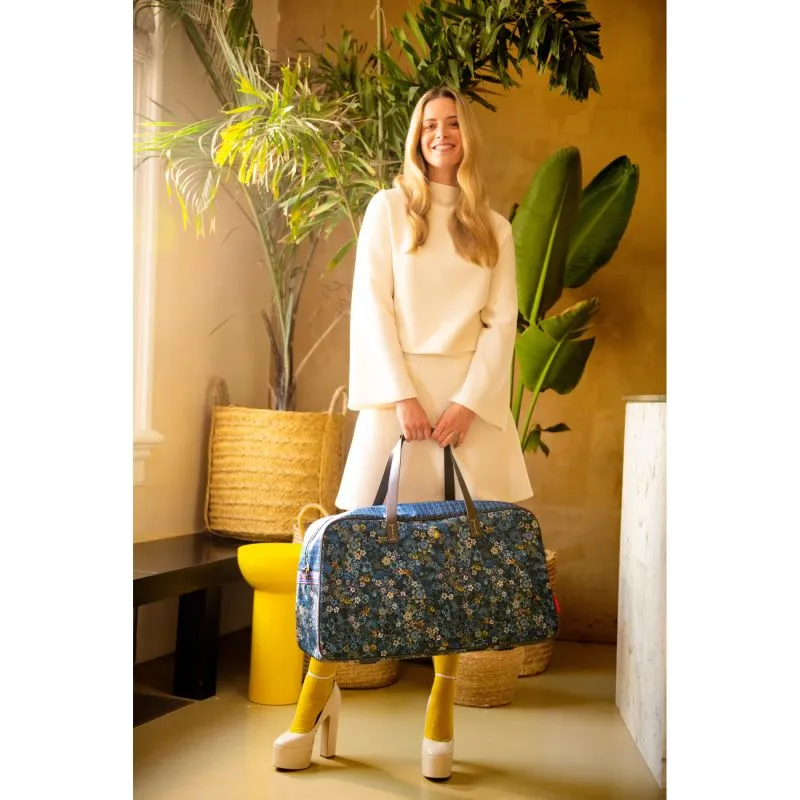 Pip Studio Tovy Weekend Bag Large Tutti i Fiori - Blue