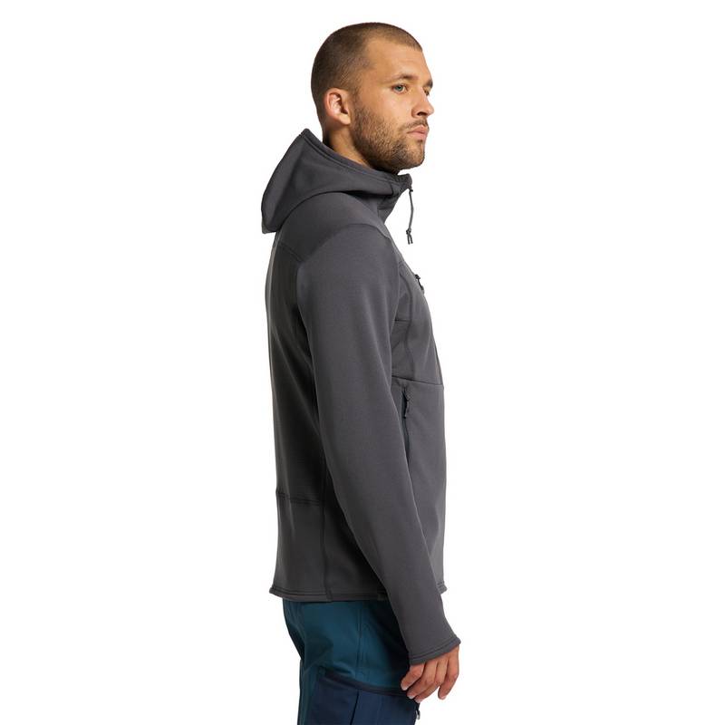 Haglfs Roc Nordic Mid Hood Fleecejacke Herren