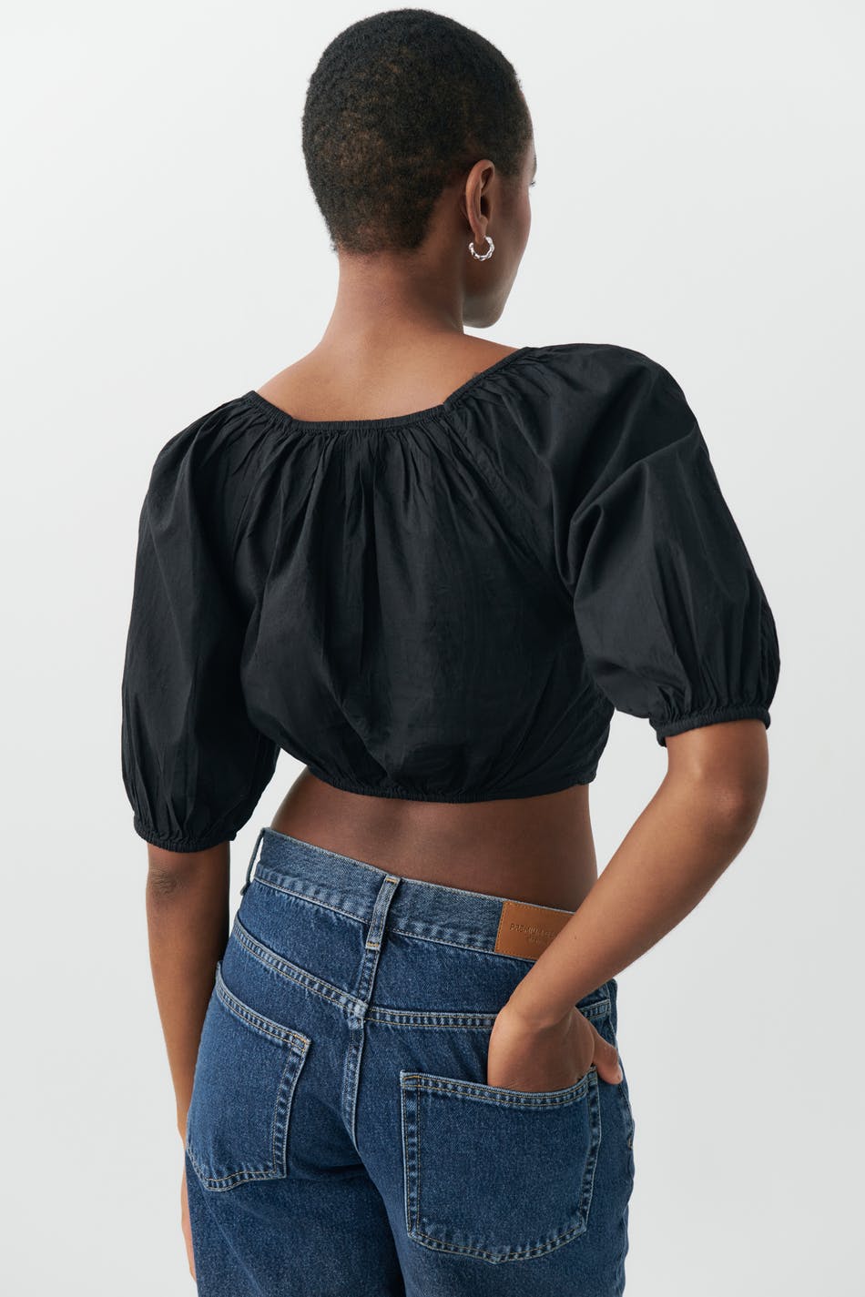 Puff sleeve blouse
