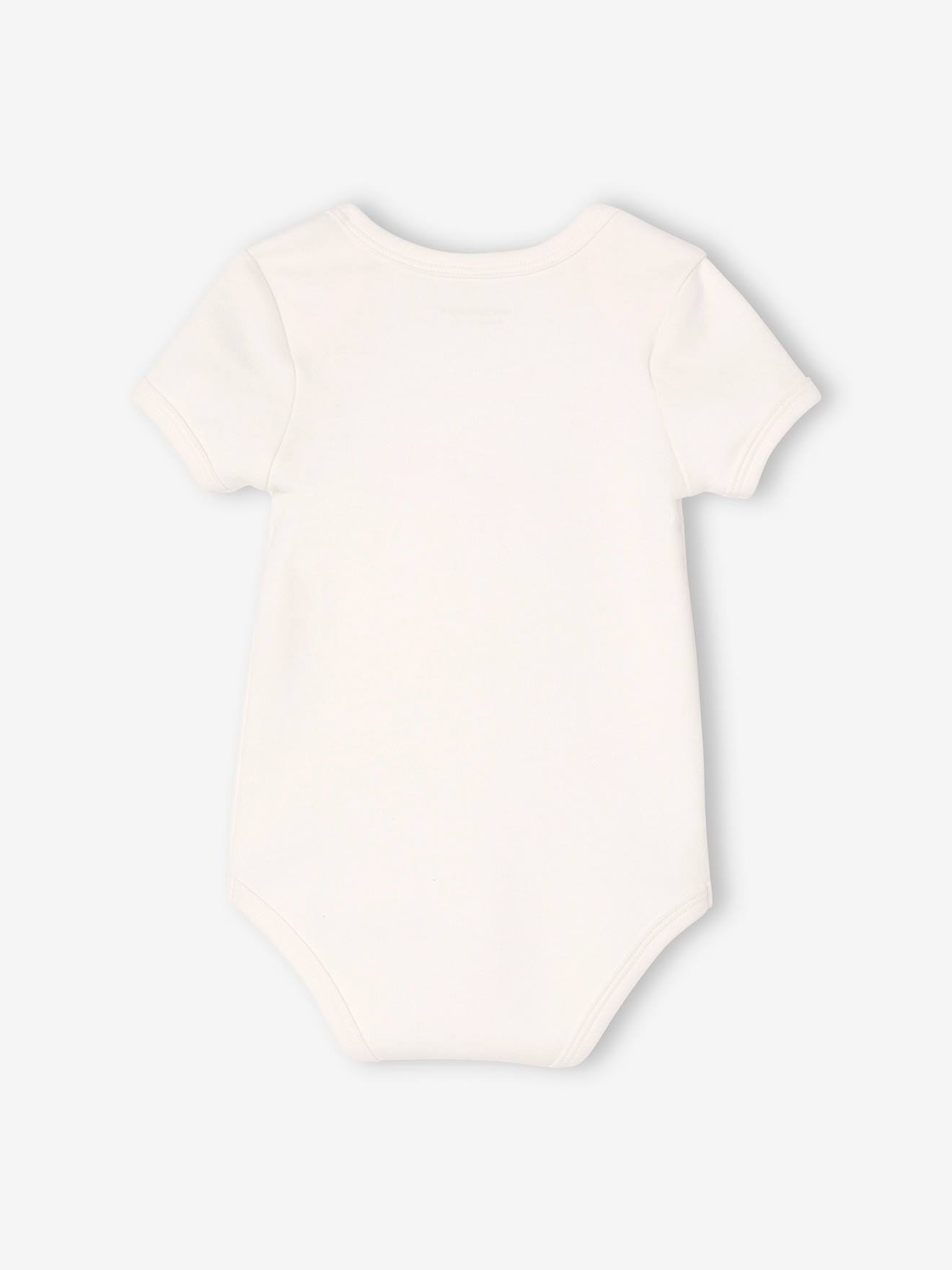 Vertbaudet 5er-Pack Baby Schlupf-Bodys Oeko-Tex - hellrosa