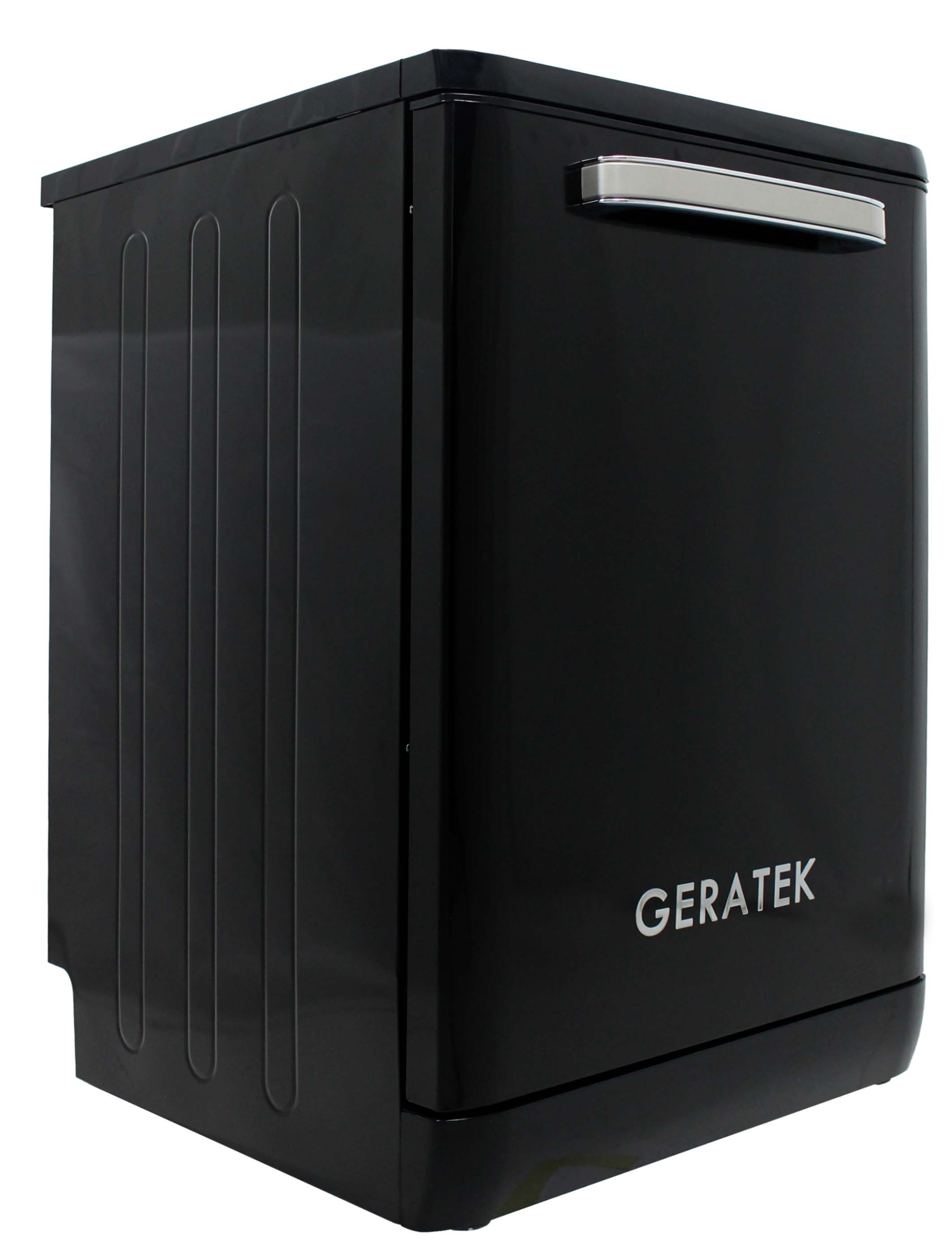 Geratek Standgeschirrspüler Wien, GS6200, 12 l, 12 Maßgedecke, Retro Design / Kindersicherung / Startzeitvorwahl