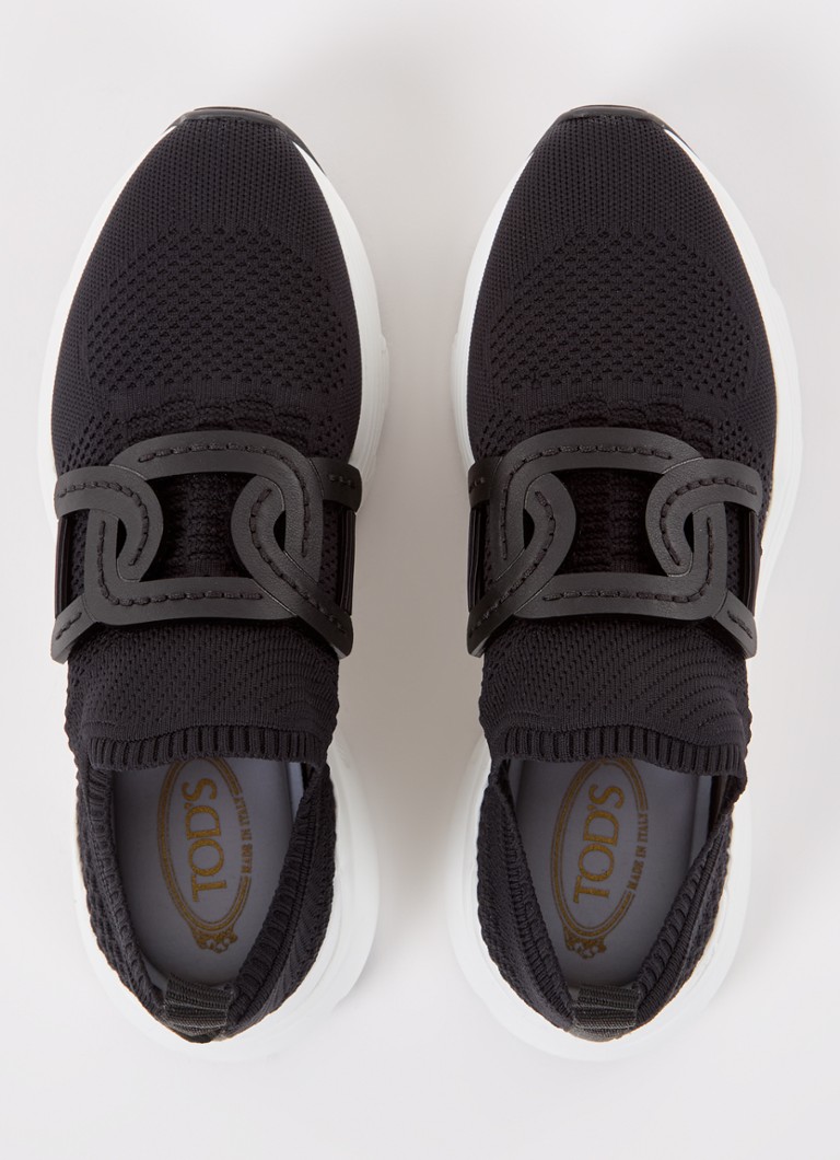 Tenisky Tod's Kate s pleteným svrškem a koženými detaily