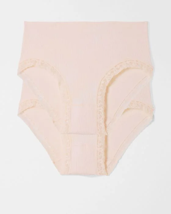 Lot de 2 culottes midi en maille