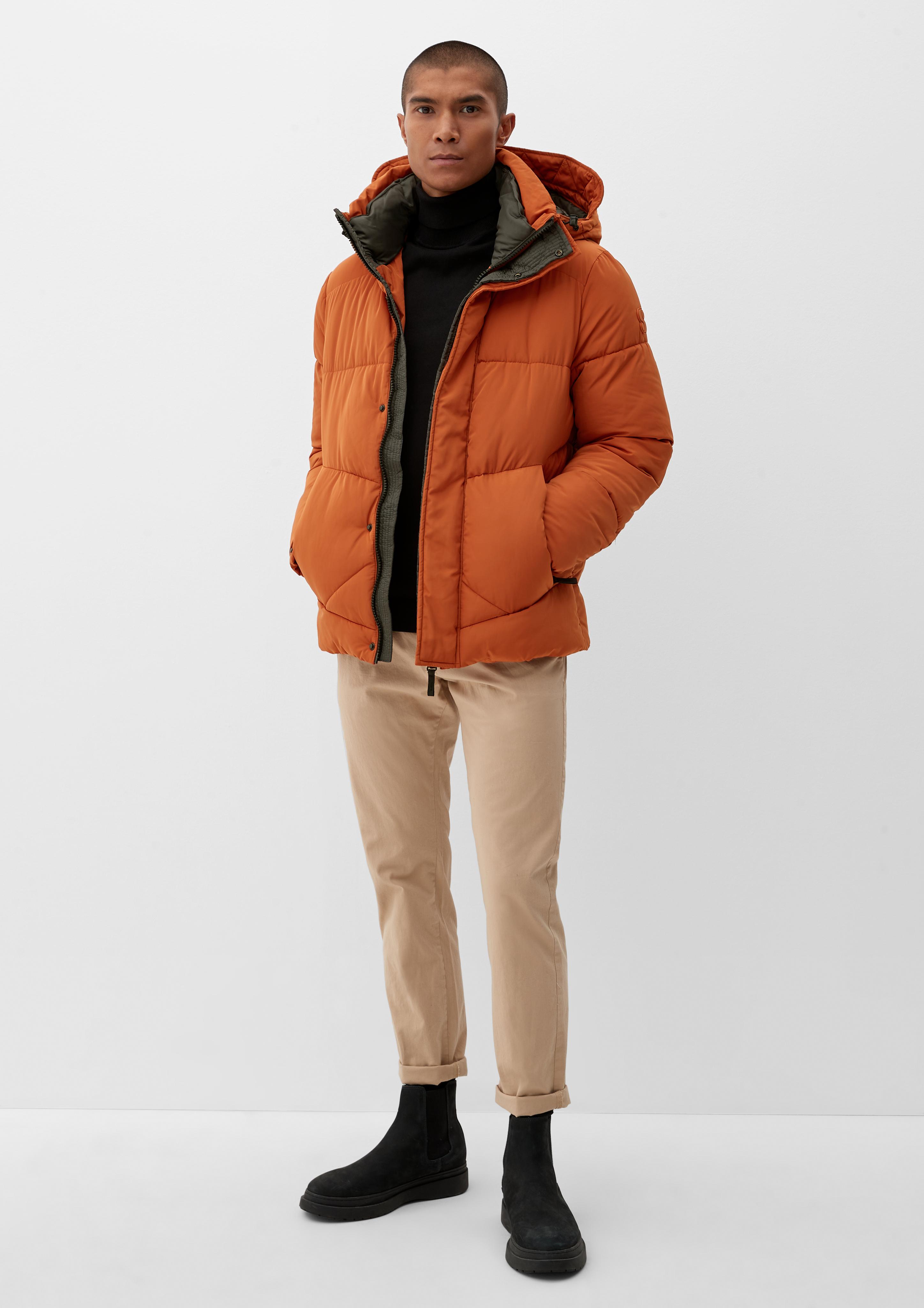 Warme Steppjacke mit Kapuze  2119484-2805
