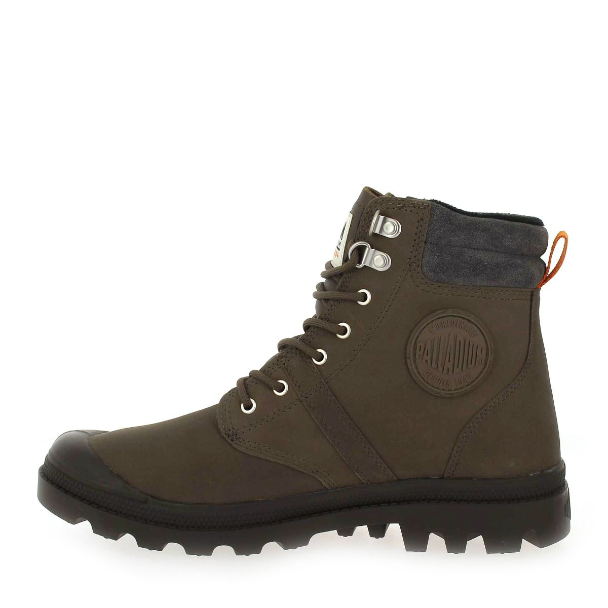 Palladium  PALLABROUSSE SC WATERPROOF+ - Marron Gris