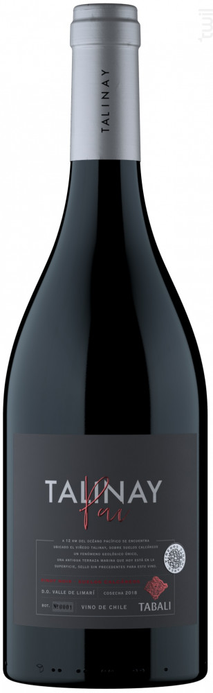 Talinay Pai Tabali Vin Rouge●AOC de Limari Valley 2018 75cl