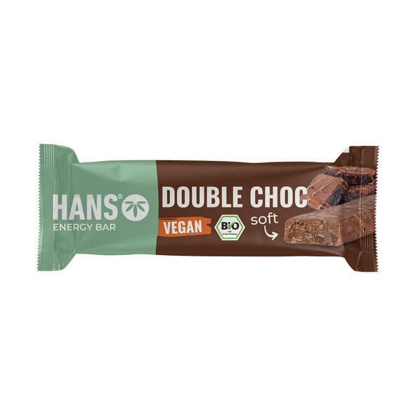 Vegane Bio Oat Bar, Double Choc, 16er Set (16 x 35g = 560g)