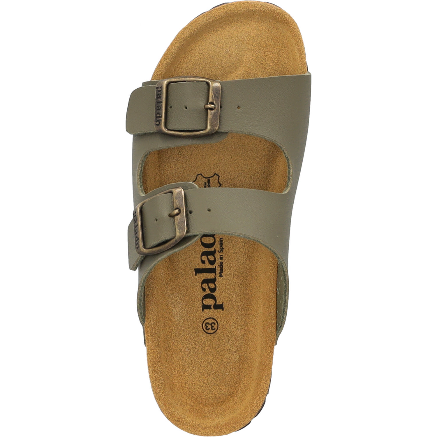 Palado Kids Korfu B Basic, Pantoletten, Kinder, Khaki