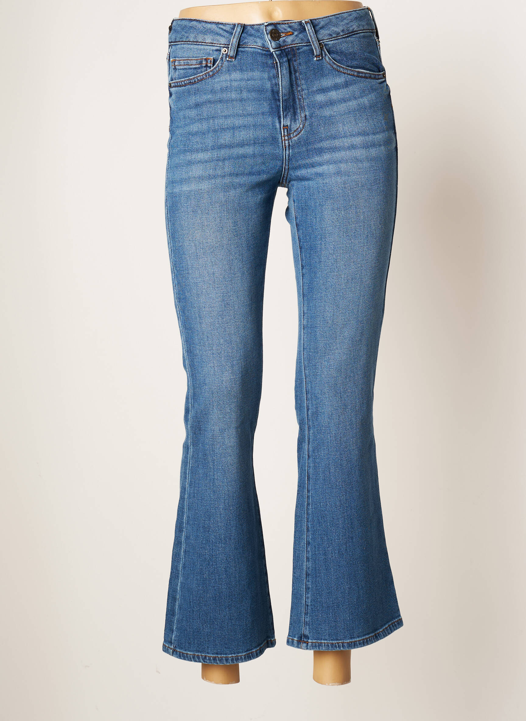 Five Jean Flare Femme couleur bleu