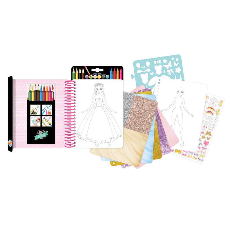 Robes de princesses Carnet de mode Be Teens Buki