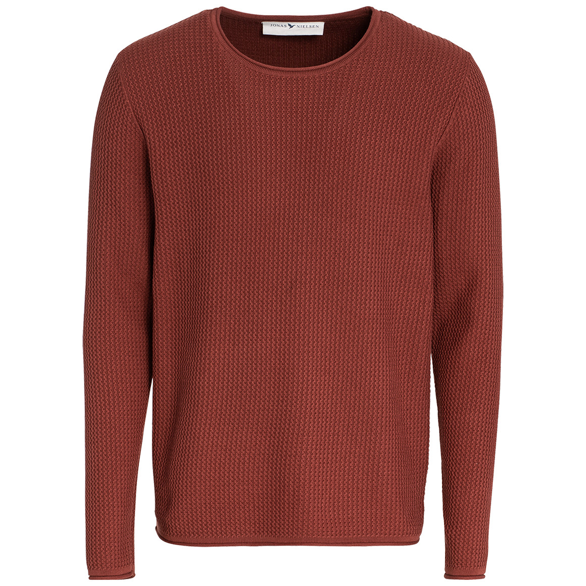 Herren Strickpullover mit Wellen-Struktur