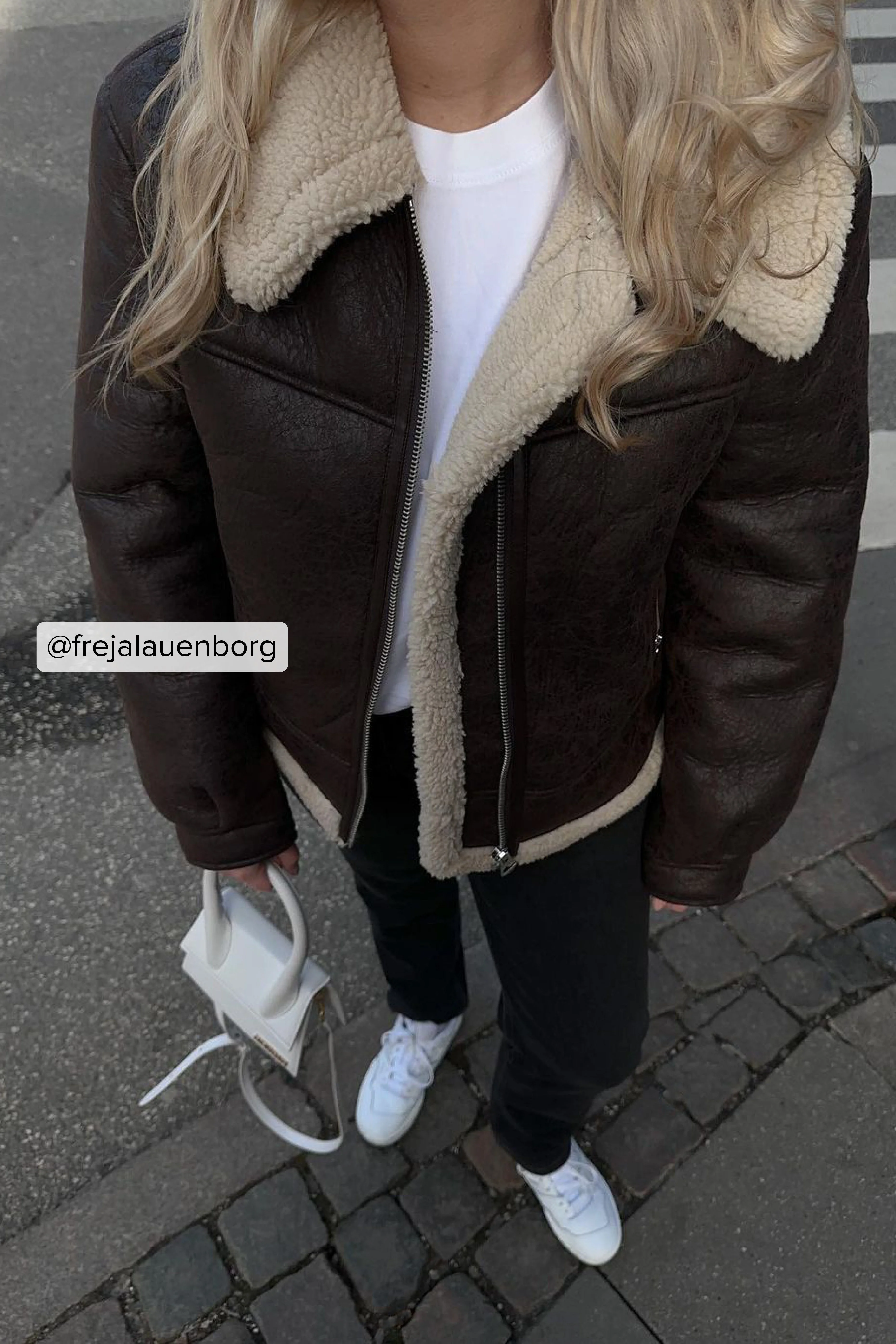 Bonded Jacke im Vintage-Look