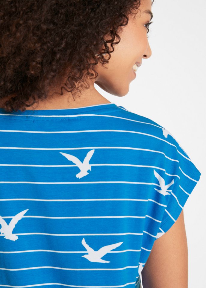 Lässiges Shirt, kurzarm