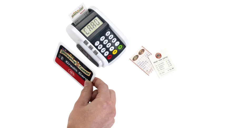 Theo Klein 9333 Bezahl-Terminal mit Licht & Sound